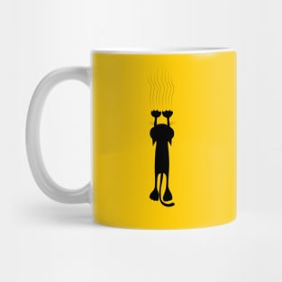 Slipping cat Mug